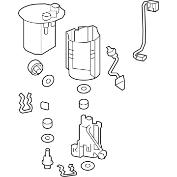 Toyota 77020-06700 Fuel Suction Tube Assembly