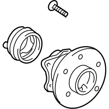 Toyota 42410-01020 Hub & Bearing