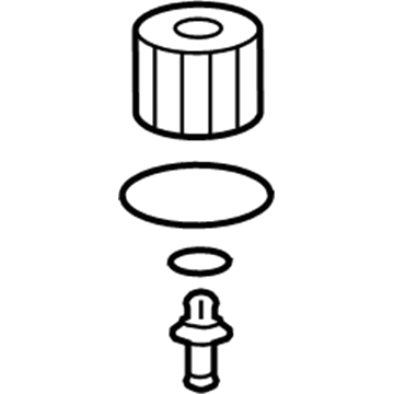 Toyota 04152-YZZA1 Filter Element