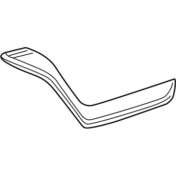 2000 Toyota Camry Weather Strip - 64461-AA030