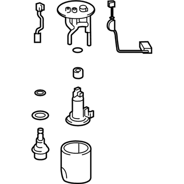 Toyota 77020-0C082 Fuel Pump Assembly