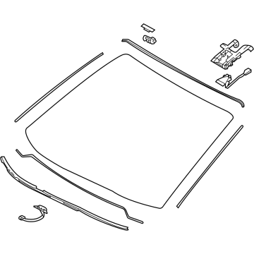 Toyota 56101-0E610 Windshield