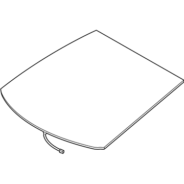 Toyota 56101-4E937 Glass Sub-Assembly, Wind