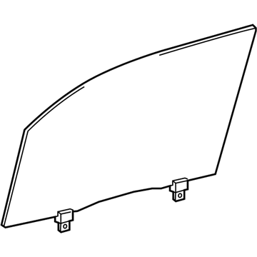 Toyota 68101-04121 Door Glass