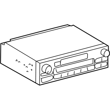 Toyota 86120-04100 Radio