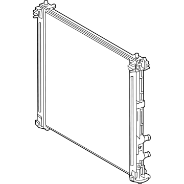 Toyota 16041-10010 Radiator Assembly