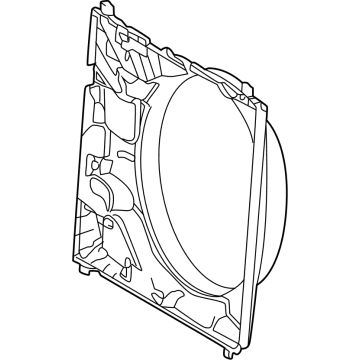 Toyota 16711-F4010 SHROUD, FAN