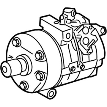 Toyota 4Runner A/C Compressor - 88320-6A111-84