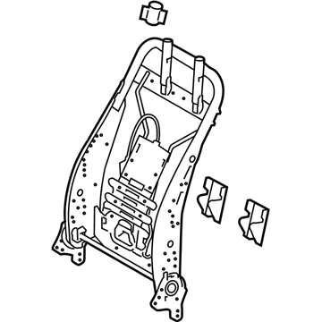 Toyota 71014-0E020 Frame Sub-Assembly, Front Seat