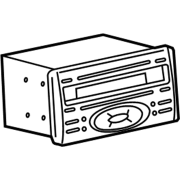 Scion 86120-0W100-AA AM/FM Cd