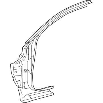 Toyota 61131-04071 Hinge Pillar