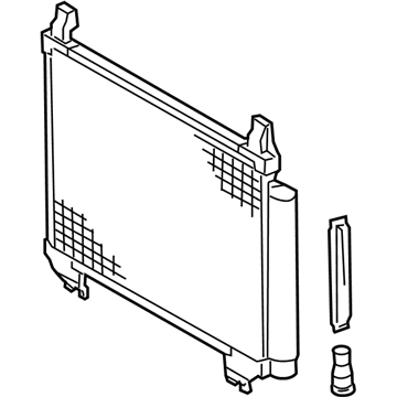 Toyota 88460-0D400 Condenser Assembly