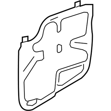 Toyota 67831-07060 Water Shield