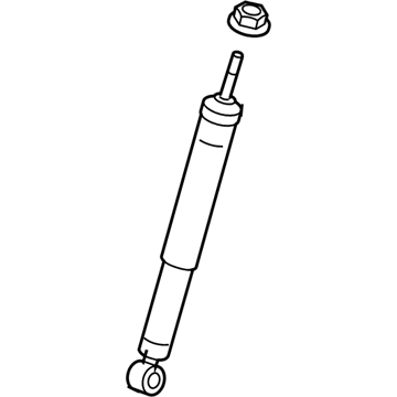 Toyota 48530-09E40 Shock Absorber Assembly Rear Right