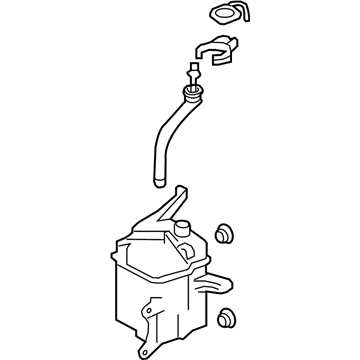 Toyota 85315-12630 Jar Assy, Windshield Washer