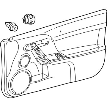 Toyota 67610-21310-B0 Panel Assembly, Door Trim