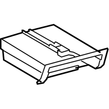 Toyota 74104-60100 Retainer Sub-Assy, Front Ash Receptacle