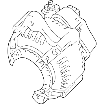 Toyota 27060-62160-84 Reman Alternator Assembly