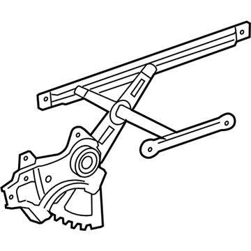 2011 Toyota RAV4 Window Regulator - 69801-52080