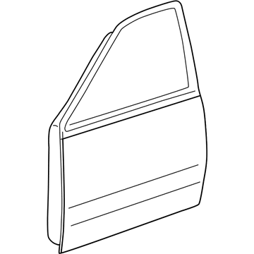 Toyota 67001-0C061 Panel Sub-Assy, Front Door, RH