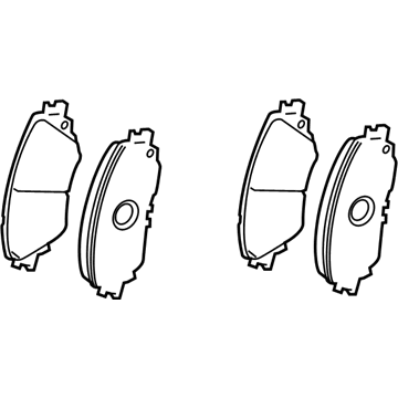 Toyota 04465-33500 Brake Pads