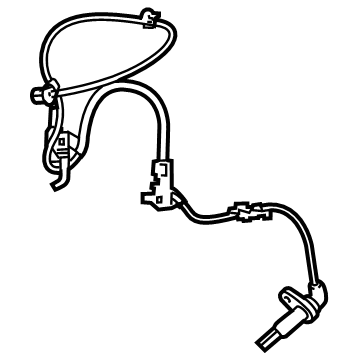 Toyota 89543-06081 ABS Sensor