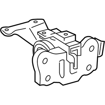 Toyota 12372-37080 INSULATOR, Engine Mounting