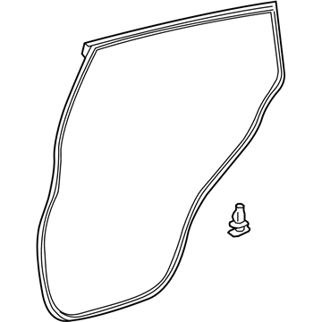 Toyota RAV4 Door Seal - 67871-0R030