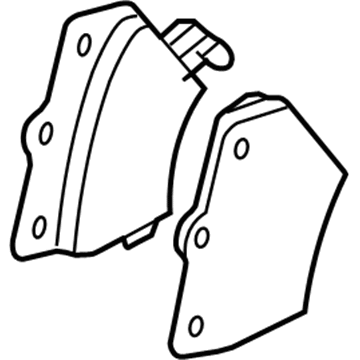 Toyota 04466-20090 Brake Pads