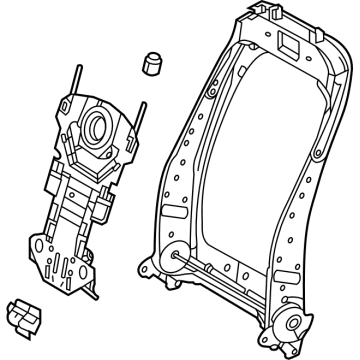 Toyota 71630-0R070 Seat Back Frame