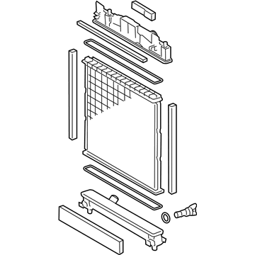 Scion 16400-40220 Radiator Assembly