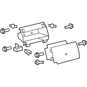 Toyota 55042-0C010-E0 Glove Box Assembly, Brown, Front Upper