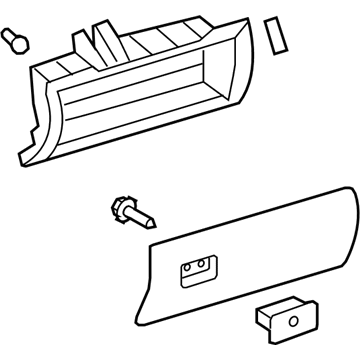 Toyota 55045-0C010-B1 Glove Box Assembly