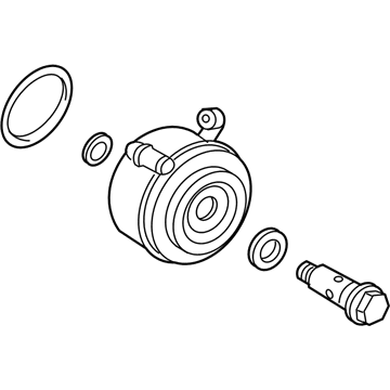 Toyota 15710-62050 Cooler Assembly, Oil