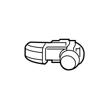 Toyota 89341-06070-C0 Sensor, Ultrasonic