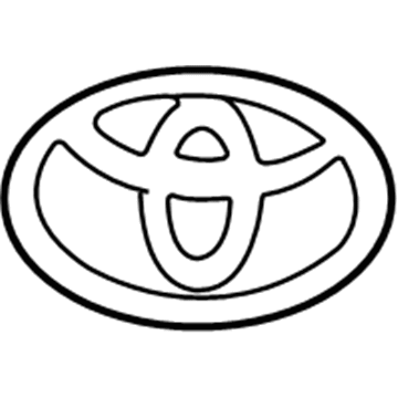 Toyota 75441-16280 Front Bumper Emblem