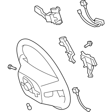 Toyota 45100-0C380-C0 Wheel Assembly, Steering