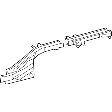 Toyota 57601-33240 Rear Rail Assembly