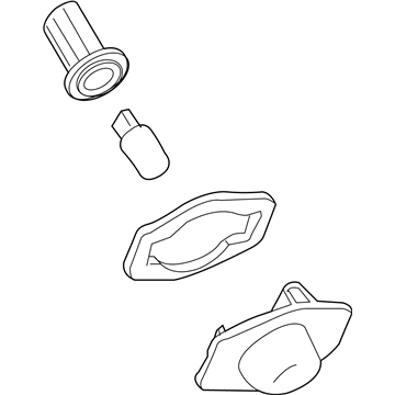 Scion 81270-12521 License Lamp