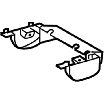 Toyota 78609-08020-B0 Cover Sub-Assembly, Rear Seat