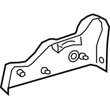 Toyota 71802-08020-B0 Recline Cover