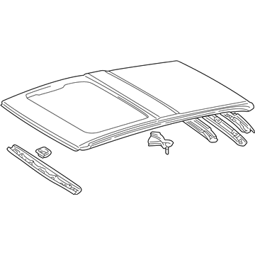 Toyota 63101-42900 Roof Assembly