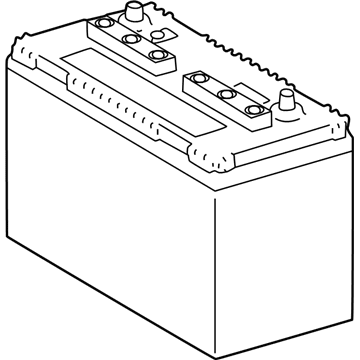 Toyota 00544-24F60-575 Battery