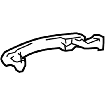 Toyota 69213-08010-B0 Handle, Outside