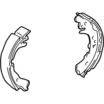 Scion 04495-52040 Brake Shoes