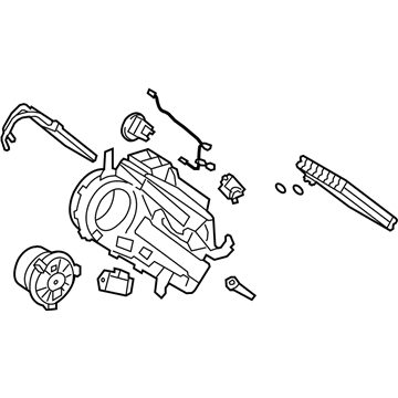 Toyota 87030-0E020 Heater Assembly