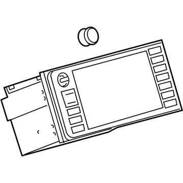 Toyota 86120-42200 Display Unit