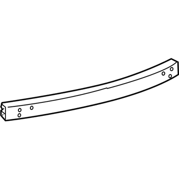 Toyota 52023-52080 Reinforcement Sub-Assy, Rear Bumper