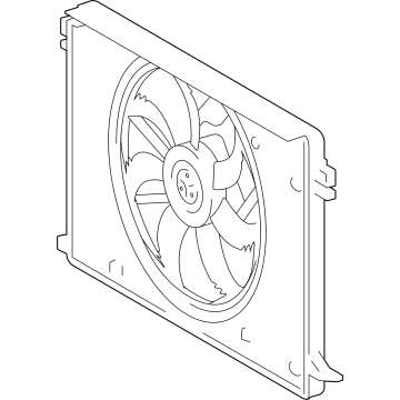 Toyota 16360-F0150 Fan Assembly