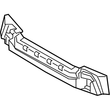 Toyota 52611-47110 ABSORBER, Front Bumper